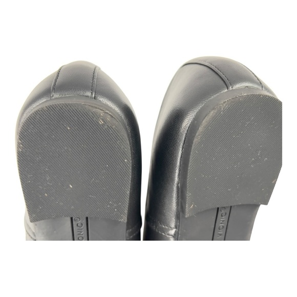 Vionic Black Genuine Leather Women's Flats Size 9 Pre-owned Good Condition - Picture 10 of 10